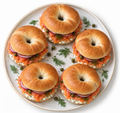 Smoked Salmon Bagel Platter