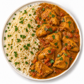 Chicken Curry with Rice Tray