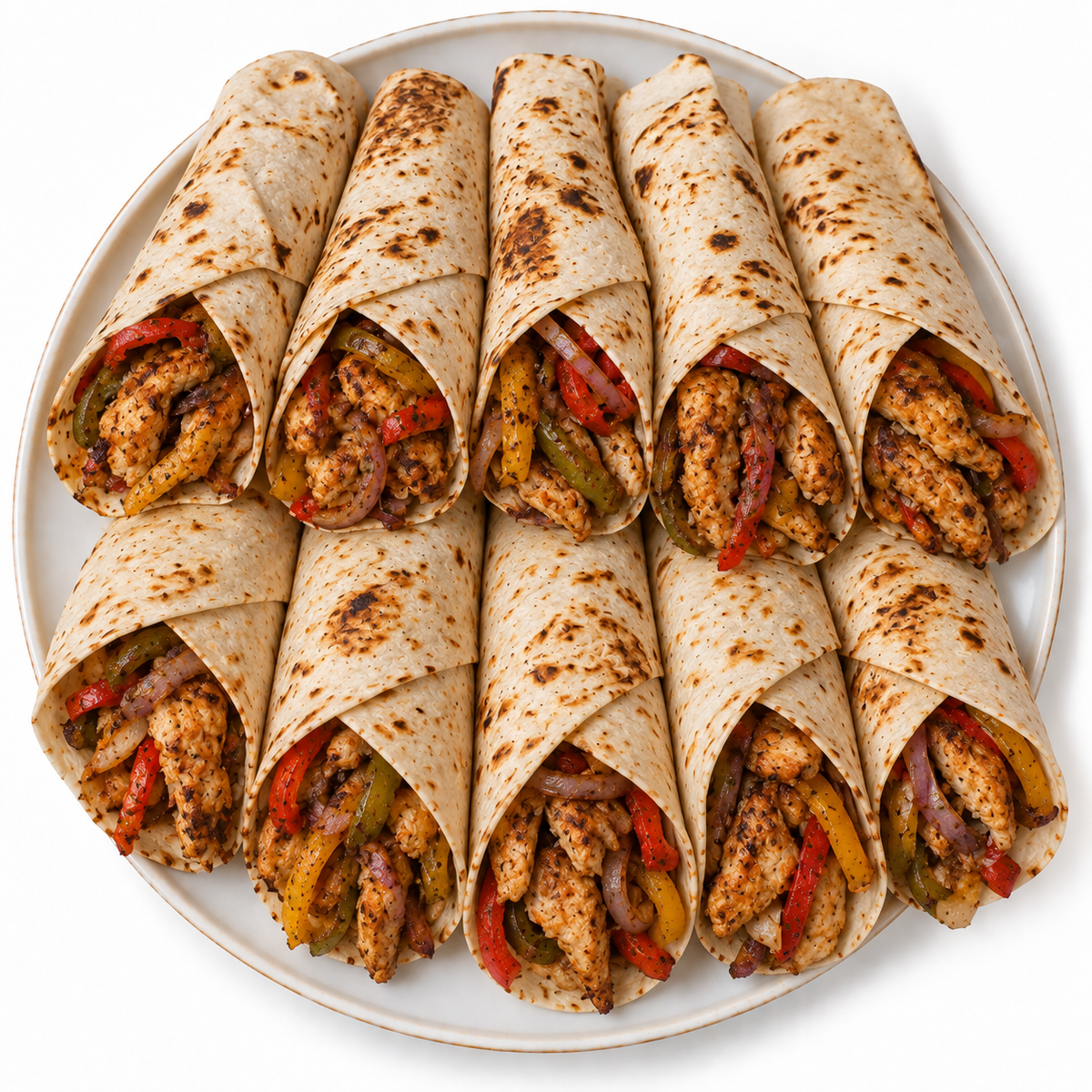 Chicken Shawarma Wrap Platter