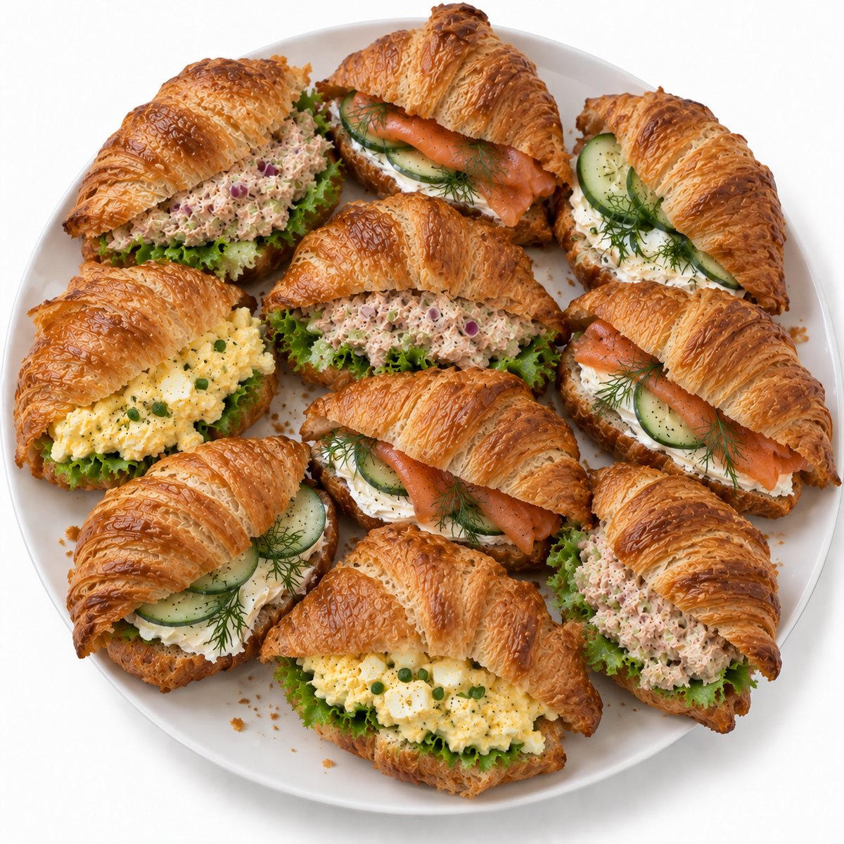 Croissant Sandwich Platter