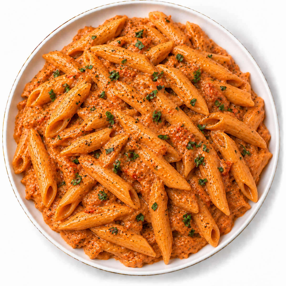 Roasted Red Pepper Rosé Pasta Tray