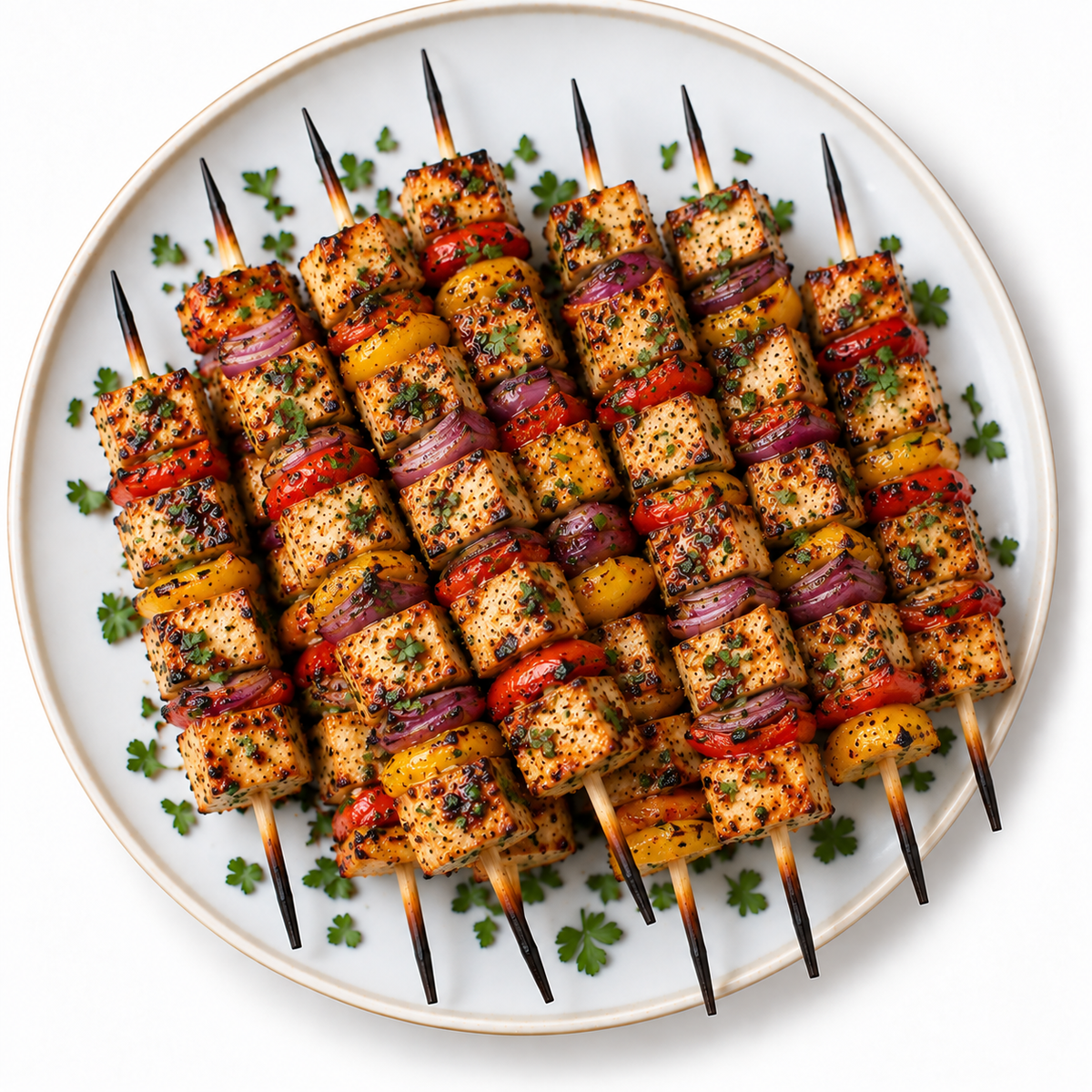 Tofu Skewers Tray